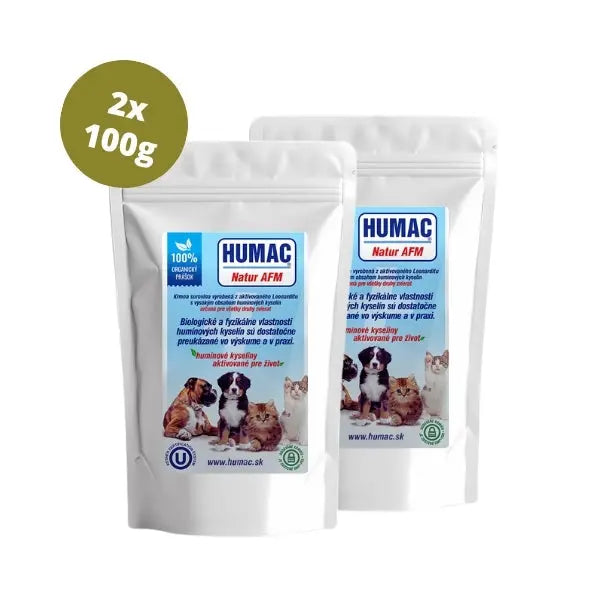 HUMAC prírodný doplnok krmiva pre domáce zvieratá dávka na 3-4 mesiace