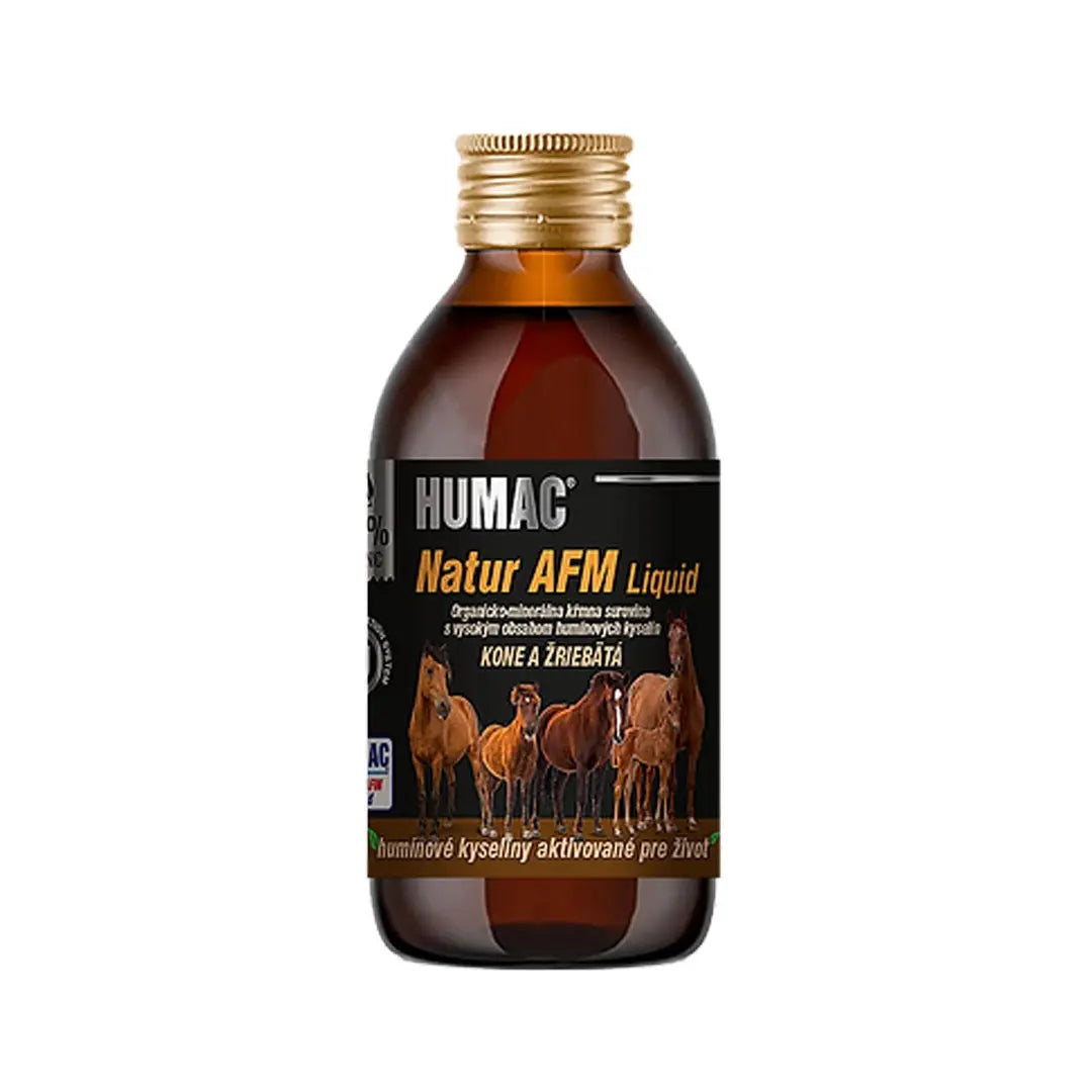 HUMAC Natur AFM Liquid - prírodný doplnok výživy pre kone