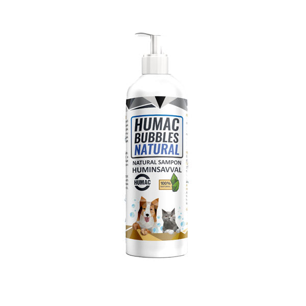 HUMAC® Bubbles Natural - prírodný šampón