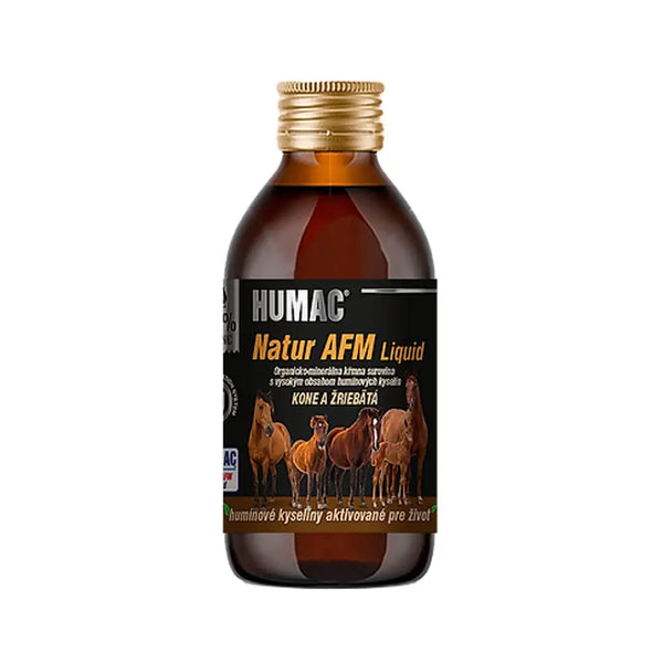 HUMAC Natur AFM Liquid - prírodný doplnok výživy pre kone